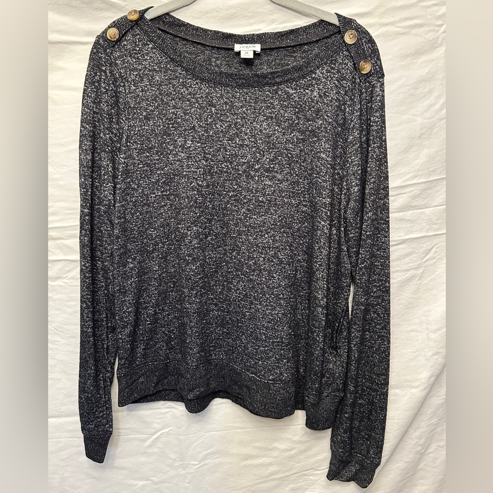 J Crew grey sweater, size M